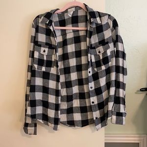 Plaid button up